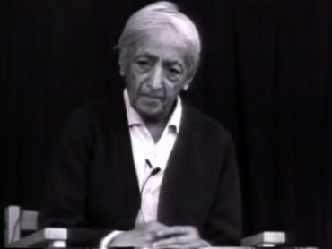 Jiddu Krishnamurti On What Can We Do In This World